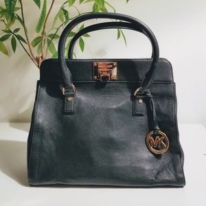 Michael Kors Large Astrid Satchel (Hunter green)